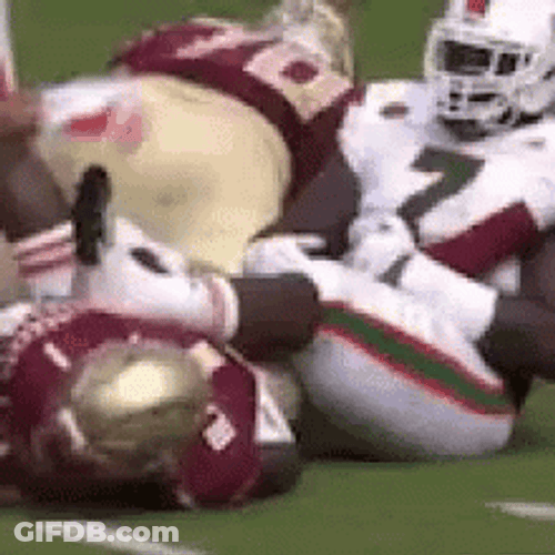 Miami Hurricanes Playing Around GIF