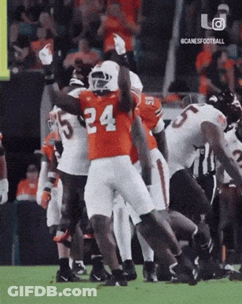 Miami Hurricanes Thumbs Down GIF