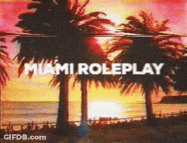 Miami Sunset In The Bay GIF