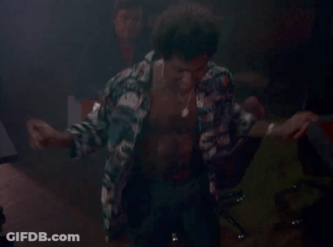 Miami Vice Det Ricardo Tubbs Dancing GIF