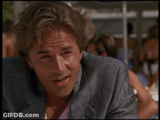 Miami Vice Don Johnson Disgusted Reaction GIF
