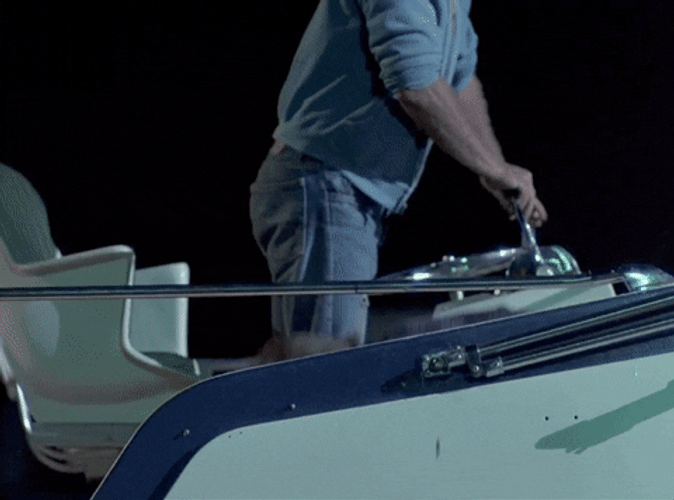 Miami Vice James Crockett Wielding Guns GIF