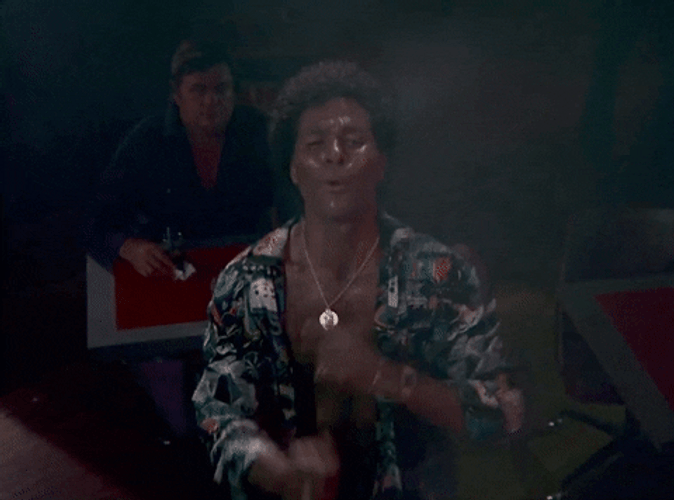 Miami Vice Ricardo Tubbs Disco Dancing GIF