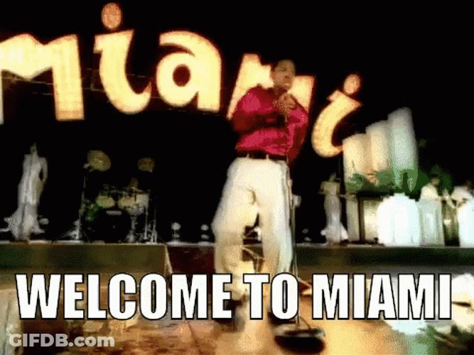 Miami Welcome Home GIF
