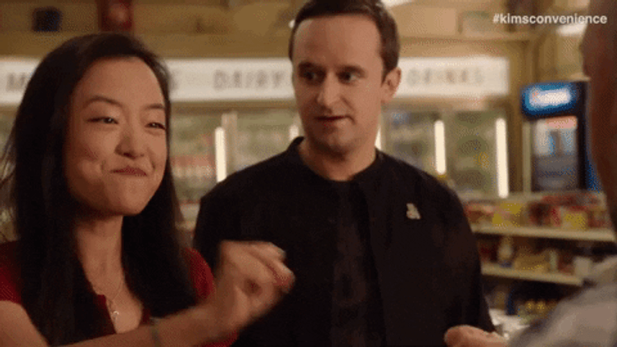 Mic Drop Andrea Bang GIF