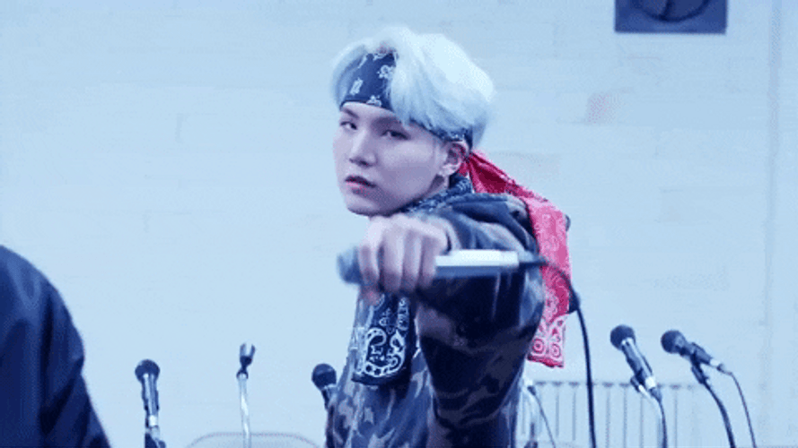 Mic Drop BTS Suga GIF
