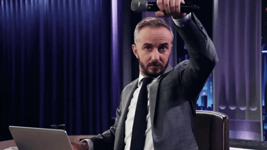 Mic Drop Jan Bohmermann GIF