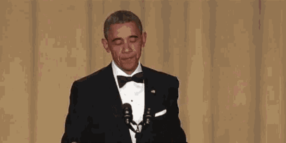 Mic Drop Obama GIF