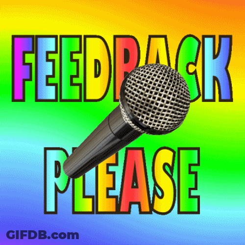 Mic Feedback Please GIF