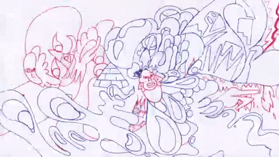Micah Buzan Art Lines GIF
