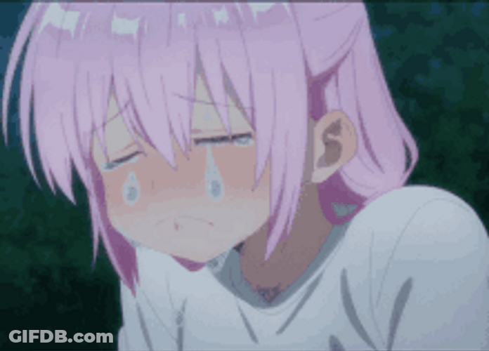Micchon Shikimori Anime Girl Crying GIF