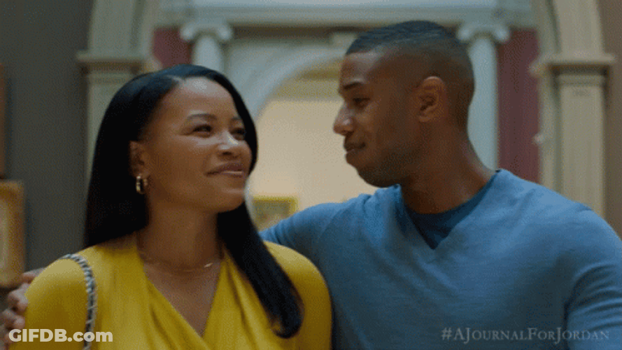 Michael B Jordan And Chante Adams GIF