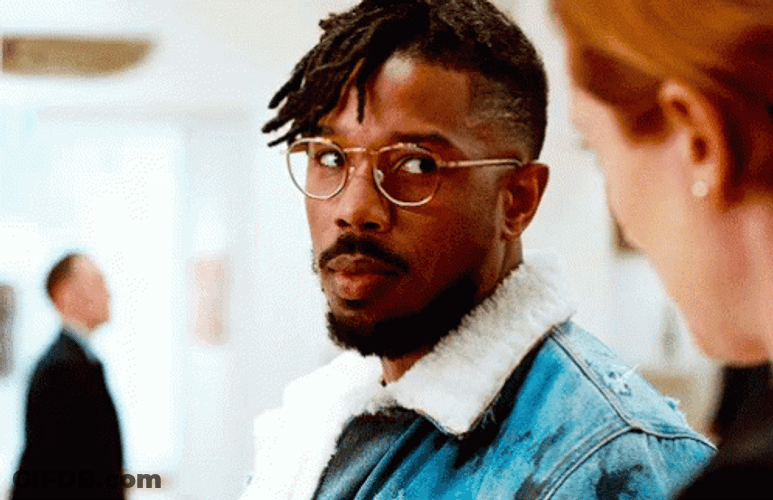 Michael B Jordan Hairstyle GIF
