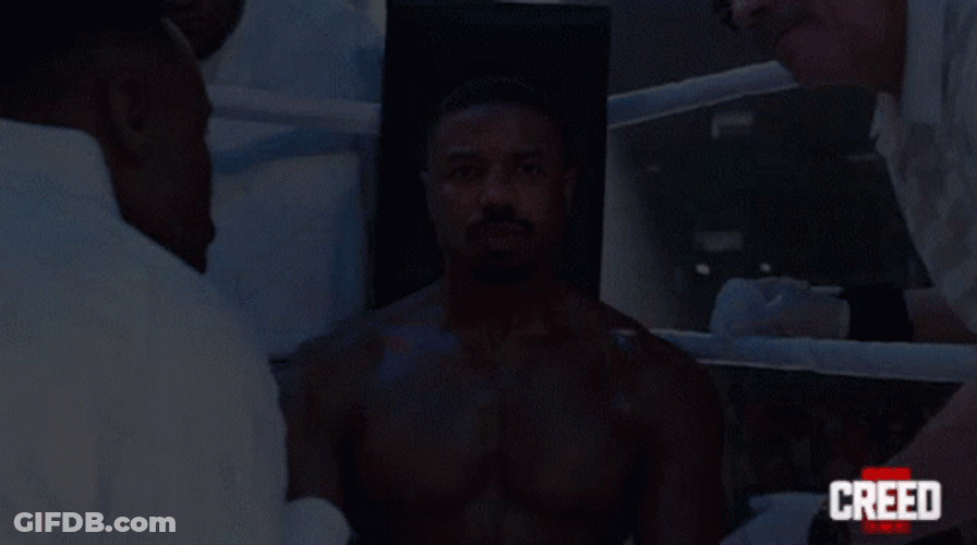 Michael B Jordan Instruct To Fight GIF
