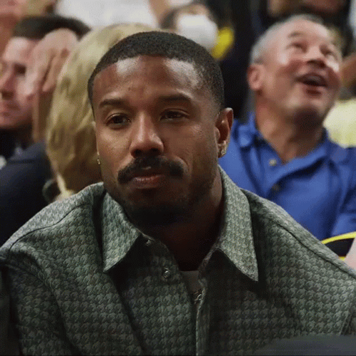 Michael B Jordan Nod And Smile GIF