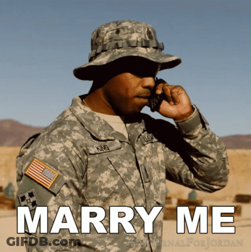 Michael B Jordan Said Marry Me GIF
