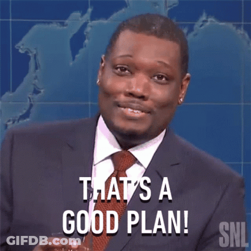 Michael Che Good Plan SNL GIF