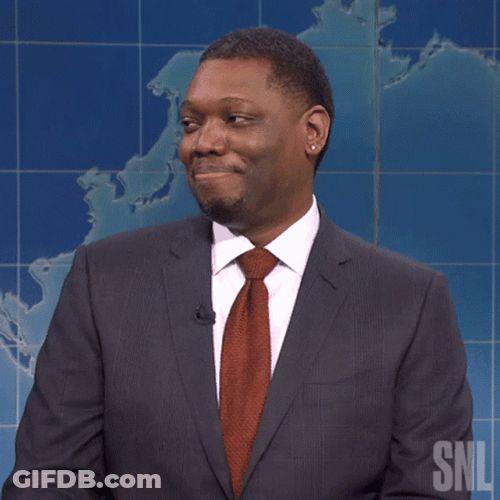 Michael Che Shake My Head GIF