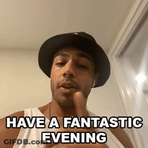 Michael Evans Behling Have A Great Night GIF