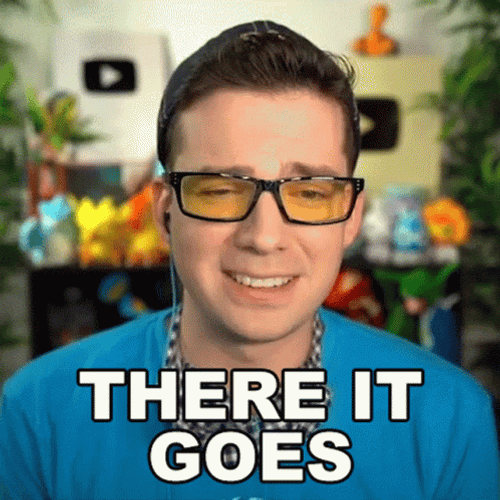 Michael Groth Tearful There It Is GIF
