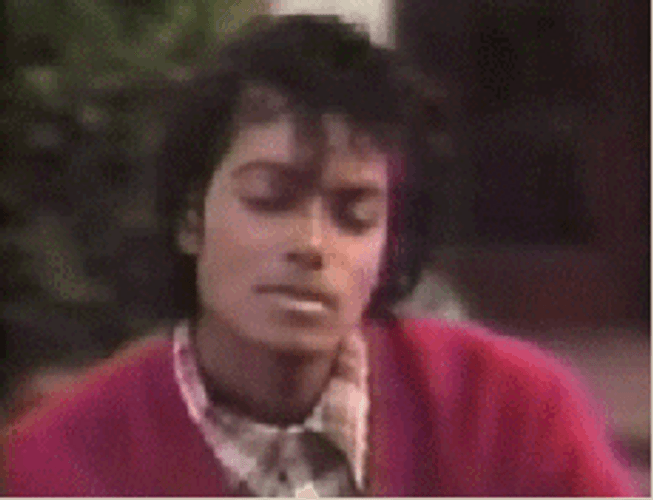 Michael Jackson Cute Blinking GIF