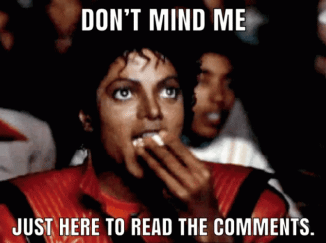 Michael Jackson Eating Popcorn Don't Mind GIF