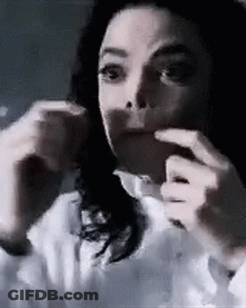 Michael Jackson Funny Face GIF
