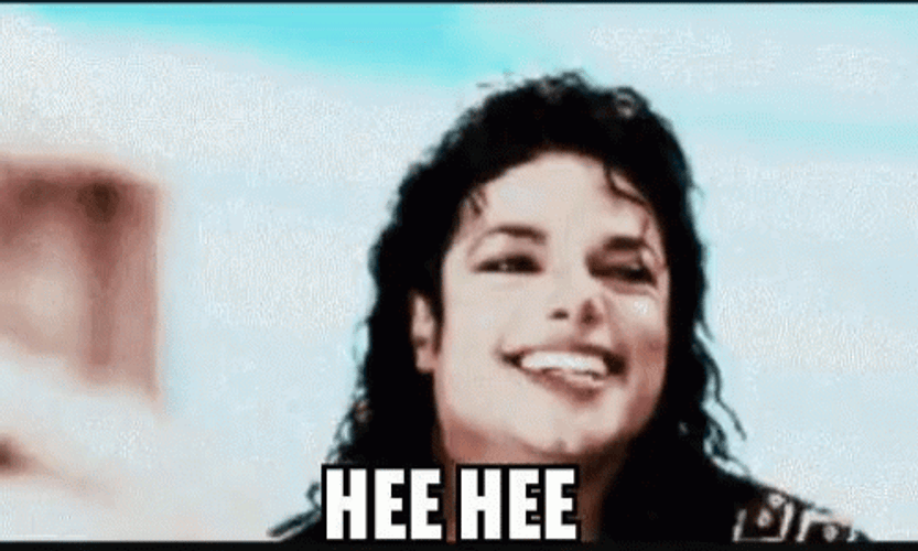Michael Jackson Hehe GIF