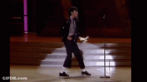 Michael Jackson Walking On Stage GIF