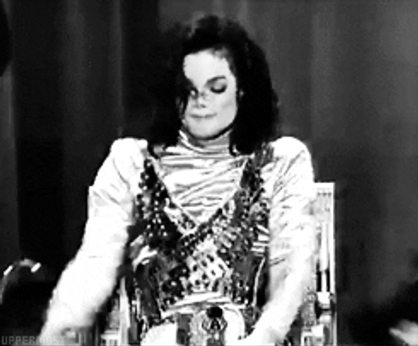 Michael Jackson Monochromatic Dance GIF