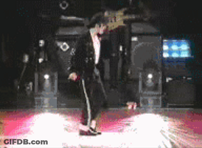 Michael Jackson Moonwalk Dance Choreography GIF