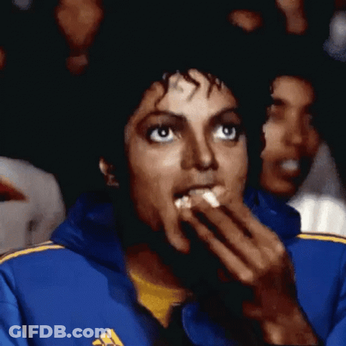 Michael Jackson Popcorn Boca Juniors Jacket GIF