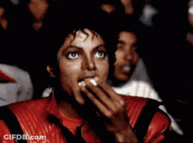 Michael Jackson Popcorn Ready GIF