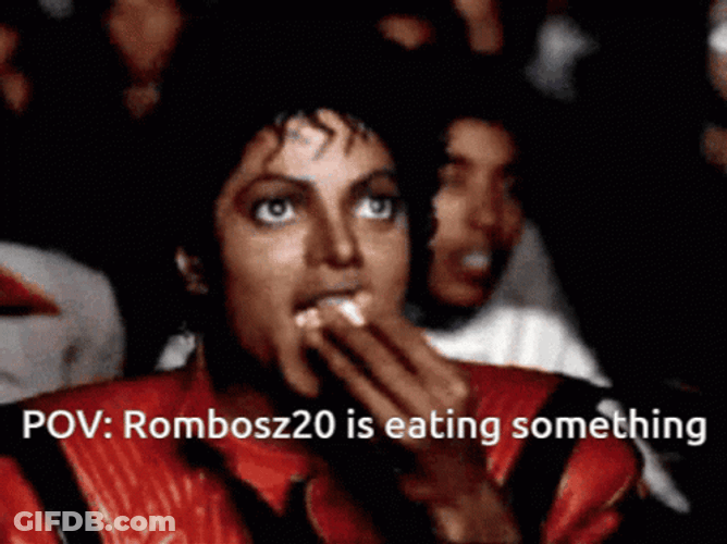 Michael Jackson Popcorn Rombosz20 Eating GIF