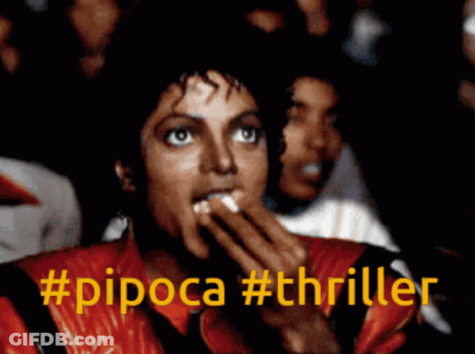 Michael Jackson Popcorn Thriller Pipoca GIF