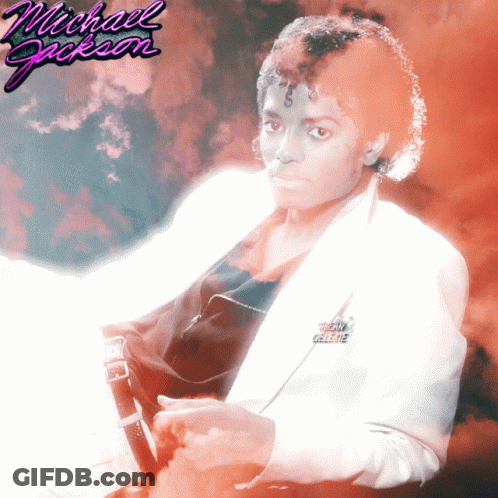 Michael Jackson Poster Man In White Jacket GIF