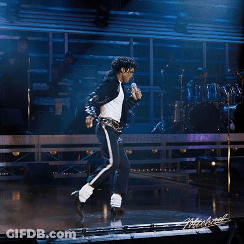 Michael Jackson 'S Back Is Shown In A Photo GIF