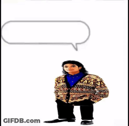 Michael Jackson Saying Dakiedishnautmasan GIF