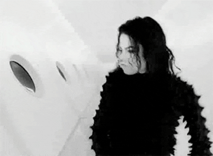 Michael Jackson Shoulder Dance Moves GIF