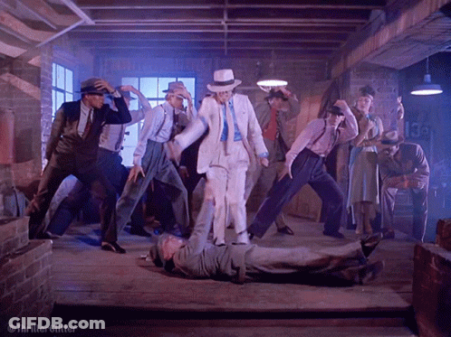 Michael Jackson Smooth Criminal GIF