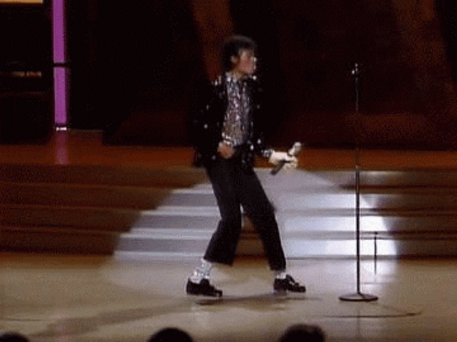 Michael Jackson Smooth Moonwalk GIF