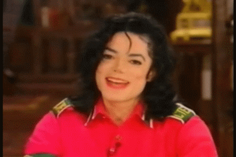 Michael Jackson Sweet Smile GIF