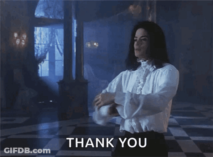 Michael Jackson Taking A Bow GIF
