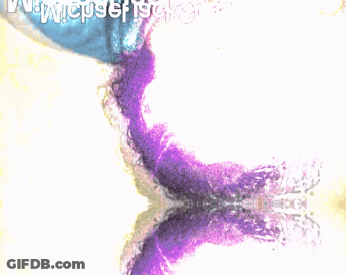 Michael Jackson White Letters Colorful Background GIF