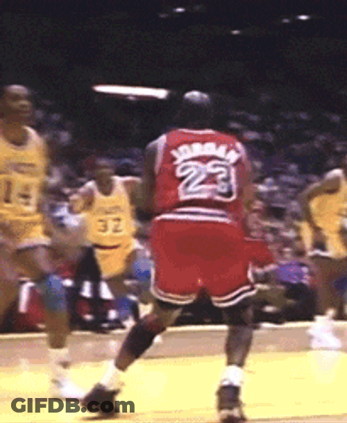 Michael Jordan Basketball GIF