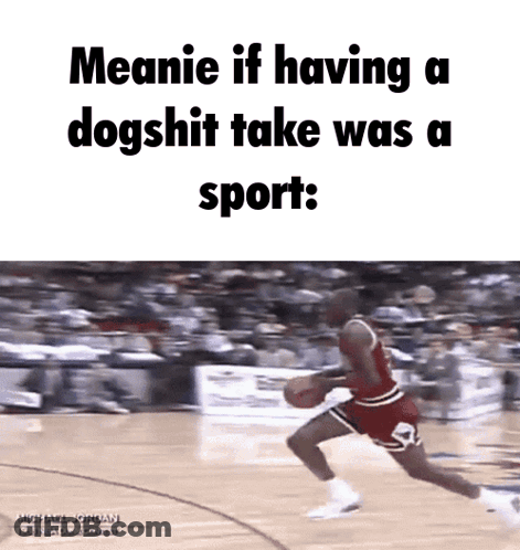 Michael Jordan Dribbling Basketball GIF