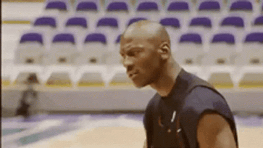 Michael Jordan I'm Watching You GIF