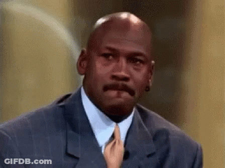 Michael Jordan In Suit And Tie With Child Holding Tie GIF