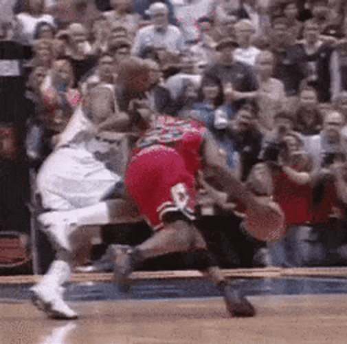 Michael Jordan Last Shot Finals GIF
