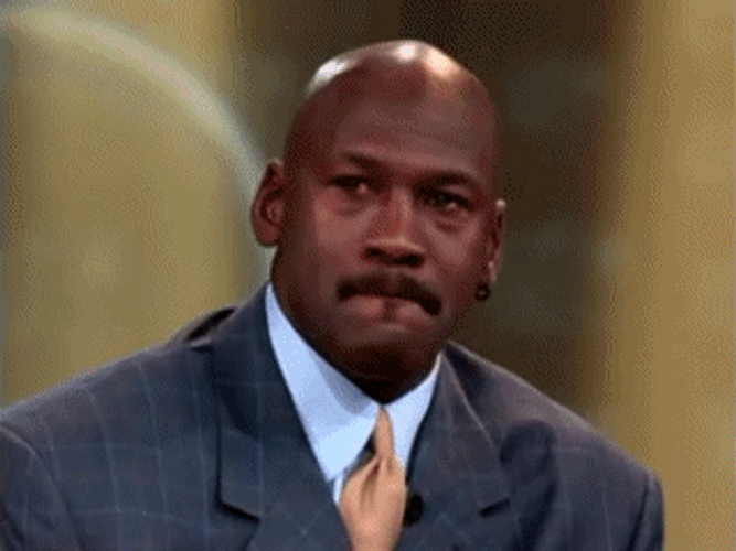 Michael Jordan Laughing Oprah GIF